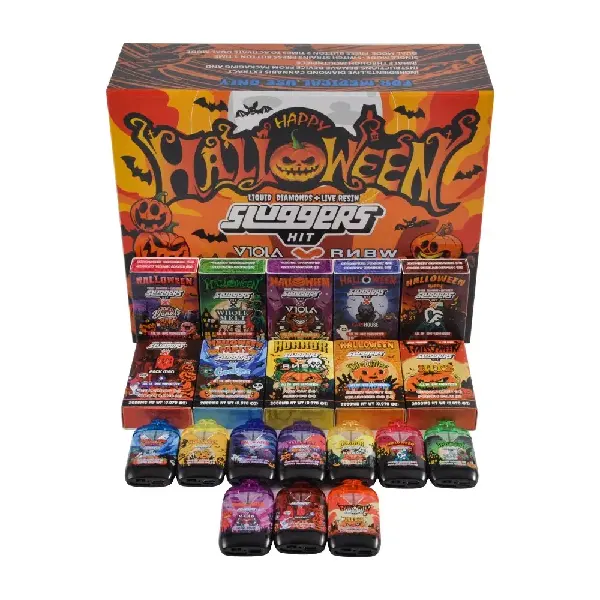 EMPTY Sluggers Hit Halloween 2g Disposable Vape Pen Switch Dual Flavors high quality