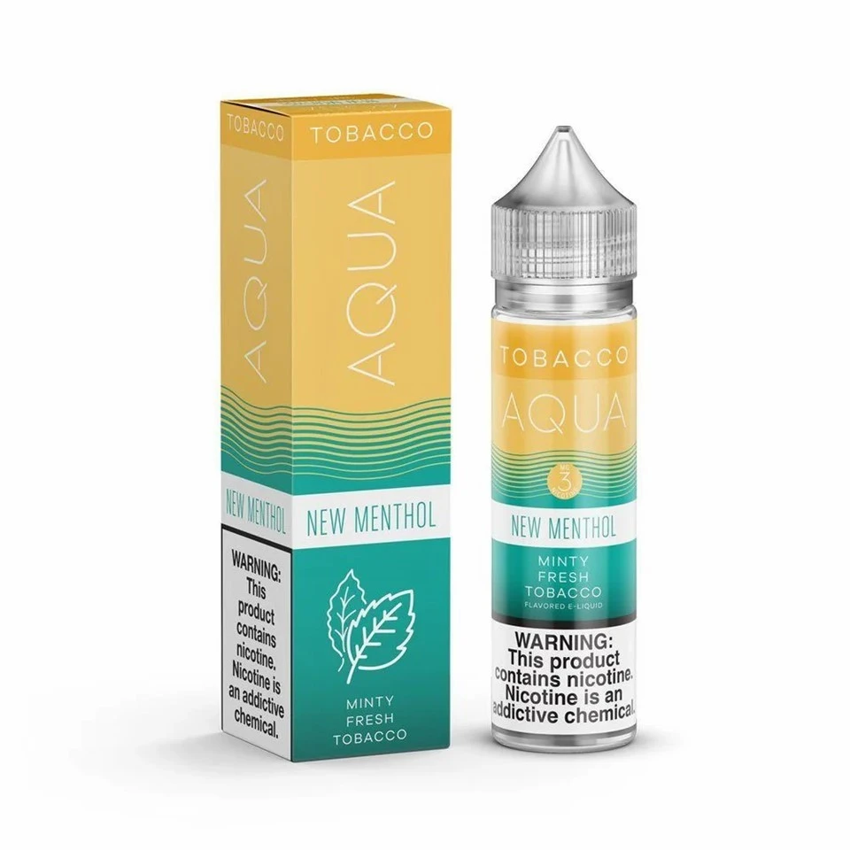 „Aqua Tobacco New Menthol“ 60 ml eliquid