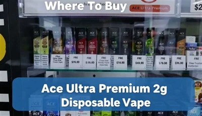 Kur nusipirkti „Ace Ultra Premium 2G“ vienkartinį vape