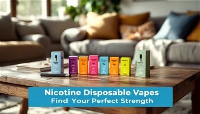 Nikotino vienkartiniai vapes: raskite savo puikų stiprumą
