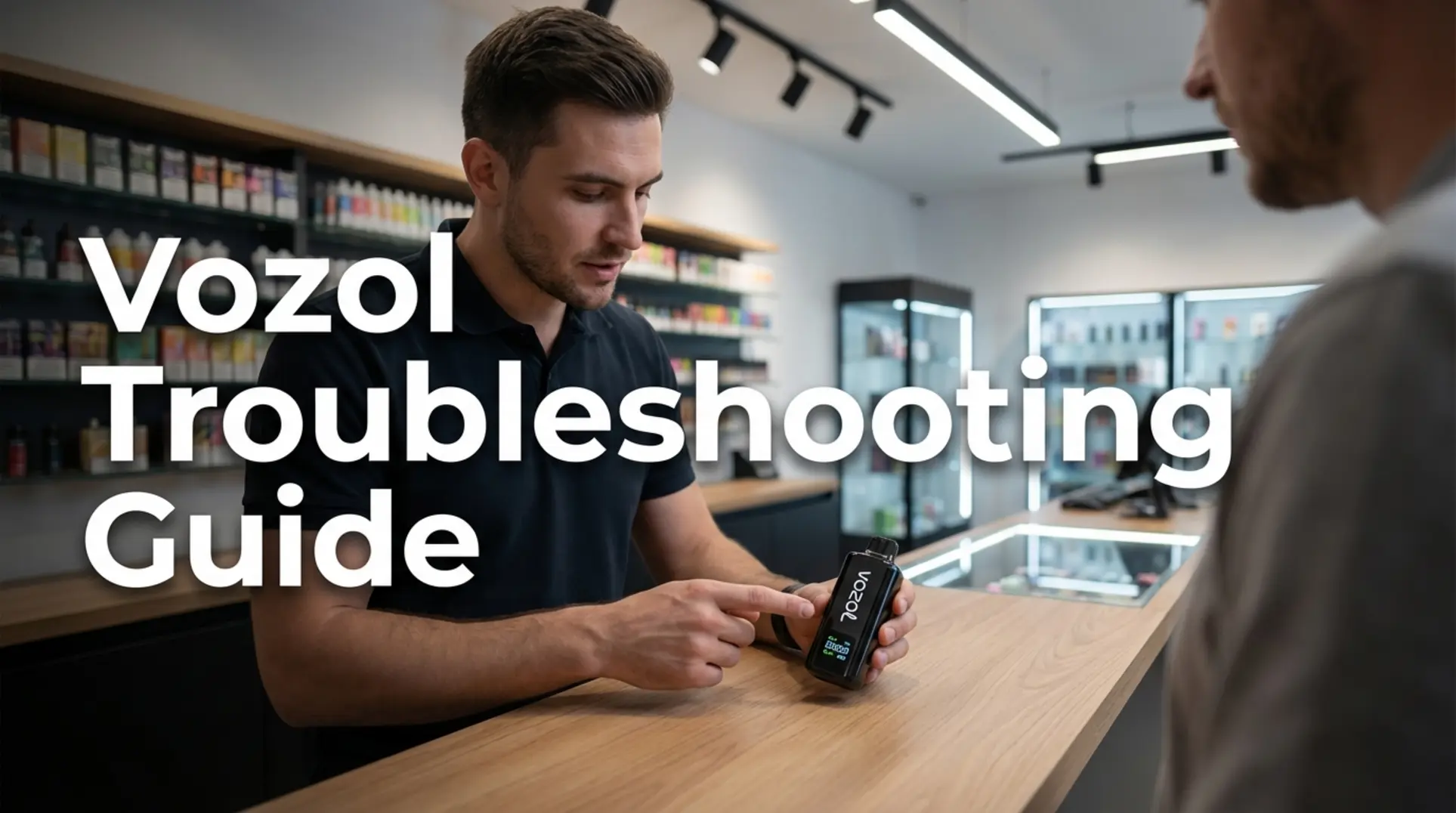 „Vozol Star 20000“ trikčių šalinimo vadovas mažmenininkams