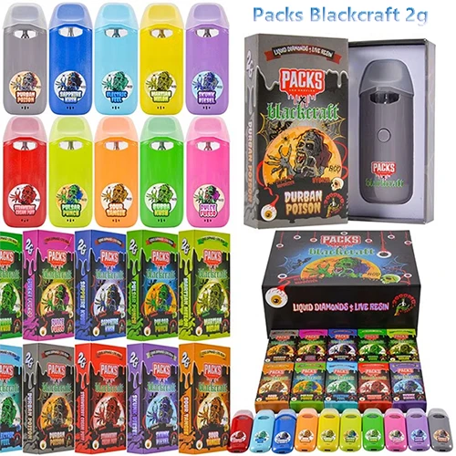 Packs X Black Craft 2g Disposable Vape Pen