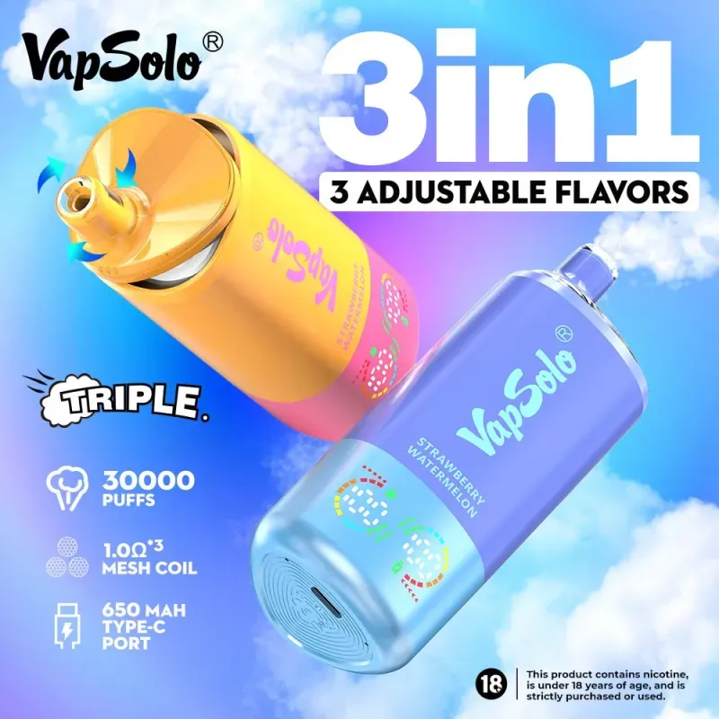 „Vapsolo Triple 30000 Puffs“ apžvalga: sąžiningas, duomenų{1}}pamatytas žvilg...