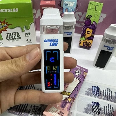 Choice Labs su ekranu vienkartiniu Vape Pen