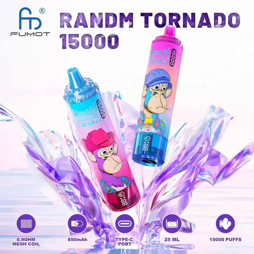 Fumot 15000 Tornado vienkartinis vape