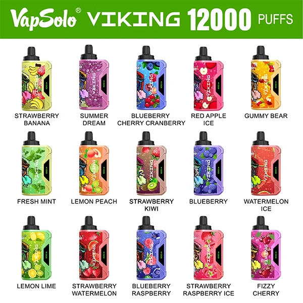 Vapsolo Viking 12000 Puffs Disposable Vape