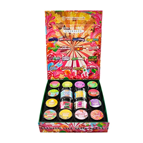 Whole Melt Candy Edition Glass Jars
